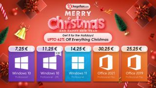 (P) Promoțiile de Crăciun sunt live pe Keysfan.com: Licențe Windows 11 la reducere și bundle-uri tentante