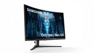 CES 2022: Samsung Odyssey Neo G8 este primul monitor 4K cu refresh rate de 240 Hz, un model pentru gaming