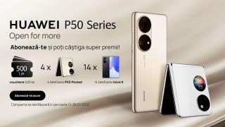 Huawei sărbătoreşte un deceniu de inovaţie foto în seria Huawei P odată cu sosirea lui P50 Pro; Oferă premii Huawei P50 Pocket, Nova 9 şi vouchere de 500 lei