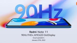 Redmi Note 11 4G varianta globală va avea ecran AMOLED de 90 Hz şi difuzoare stereo