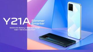 vivo lansează telefonul de buget Y21A, cu baterie mare de 5000 mAh și procesor Helio P22