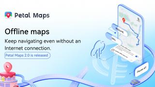 Petal Maps, alternativa la Google Maps de la Huawei, a primit un nou update! Sunt disponibile acum funcții utile de navigare offline