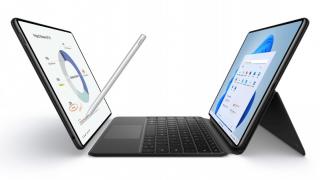 MWC 2022: Huawei MateBook E este o tabletă şi un laptop cu Windows 11, ecran OLED de 12.6 inch