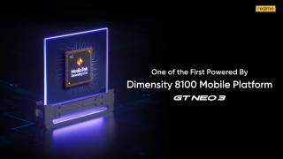 MediaTek prezintă Dimensity 8100 - procesorul care va debuta pe realme GT Neo3; Este anunțat și Dimensity 8000
