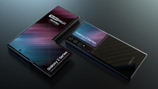 Samsung își imaginează un smartphone Galaxy Z mai diferit, cu display pliabil lateral, într-un brevet proaspăt (Schițe + randări)