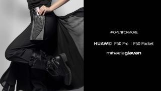 Huawei şi Mihaela Glăvan lansează colecţia de accesorii pentru smartphone "Open for More": etui din piele cu baretă + altele