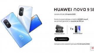 Huawei lansează 3 produse noi în România pe 23 martie: nova 9 SE, WATCH GT Runner, MateBook D15 AMD (+ oferte speciale)