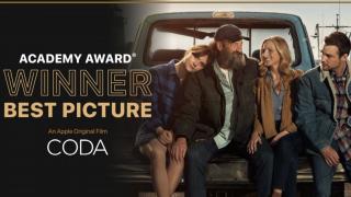 Apple TV+ devine prima reţea de streaming care câştigă un premiu Oscar pentru "Cel mai bun film", pelicula “CODA”