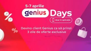 eMAG Genius Days ne aduce 3 zile de super oferte între 5 şi 7 aprilie; Iată ce reduceri ne aşteaptă