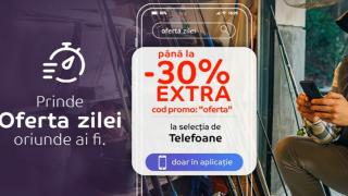 Telefoanele primesc până la 30% extra discount azi în aplicația mobilă eMAG! Care sunt cele mai atractive modele?