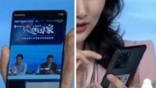 ZTE Axon 40 se lasă admirat în fotografii hands-on, cu muchii înguste și simetrice; Camera selfie este integrată sub ecran