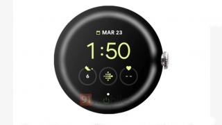 Ceasul Google Pixel Watch apare într-o nouă imagine, având un ecran circular foarte curbat