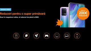 Orange oferă reduceri de primăvară până la 40% în funcţie de telefonul ales: modele cu discount la activare, prelungire abonament