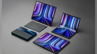 BOE a prezentat un display AMOLED pliabil de 17.3 inch, special conceput pentru laptopuri; Va ajunge pe ASUS ZenBook 17-Fold OLED