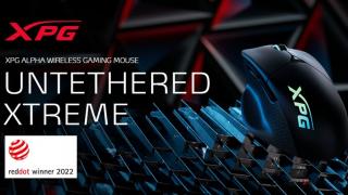 XPG lansează mouse-ul de gaming ergonomic și performant ALPHA - câștigător Red Dot Design Award 2022