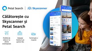 Huawei colaborează cu Skyscanner oferind utilizatorilor informații pentru cea mai bună experiență de călătorie