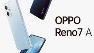 OPPO Reno 7A debutează oficial! Smartphone cu certificare IP68, CPU Snapdragon 695, display de 90Hz