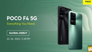 POCO F4 5G va debuta la nivel global pe 23 iunie; Telefonul are specificațiile confirmate