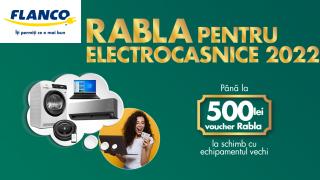 Flanco participă la programului național „Rabla pentru Electrocasnice 2022” și plusează prin propriul program de buy-back pentru televizoare, trotinete și aparate de cafea