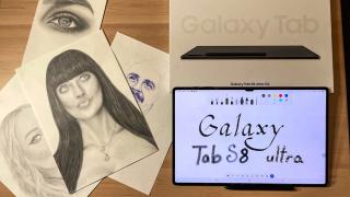 De la hârtie și creion la Samsung Galaxy Tab S8 Ultra 5G și S-Pen - Unboxing și impresii (Samsung Art Challenge #2)