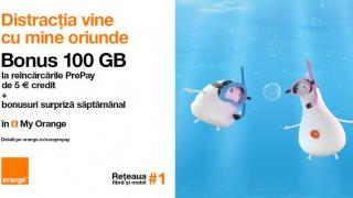 Ai cartelă Orange PrePay? În această vară ai net extra la reîncărcările cu credit + bonusuri surpriză în fiecare săptămână