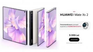 Huawei Mate Xs 2 a sosit în România; Cât costă pliabilul şi ce beneficii, bonusuri aduce?