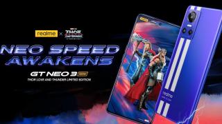 Fan Marvel? Realme GT Neo3 debutează într-o ediție specială Thor Love and Thunder, cu încărcare fulger la 150W!