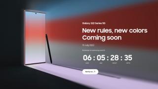 Samsung confirmă lansarea de noi variante de culoare pentru seria Galaxy S22, cu un violet "Bora Purple" pentru Galaxy S22 Ultra