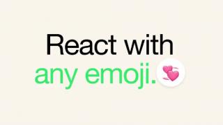 De acum înainte putem reacționa la mesajele de pe WhatsApp cu orice emoji dorim