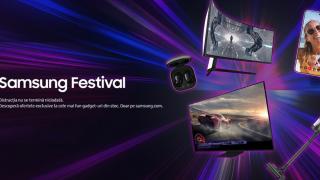 Samsung Festival a început! Reduceri și oferte speciale la produsele de divertisment și gaming acum pe Samsung.com