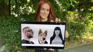 De la hârtie și creion la Galaxy Tab S8 Ultra 5G și S-Pen cu Antonia, Nane și cățelul Blu în rolurile principale! (Samsung Art Challenge #4)