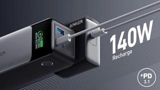 Anker lansează o baterie externă de 24000 mAh, cu încărcare rapidă până la 140W: PowerCore 24K GaN