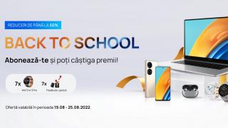 Începe anul școlar cu dreptul! Dispozitivele smart HUAWEI beneficiază de reduceri de până la 50%, smartphone-uri, tablete și laptop-uri gata de prezentări și proiecte
