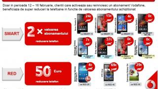 Vodafone oferă reduceri de până la 100% la prețul telefoanelor; ofertă valabilă În perioada 12-16 februarie