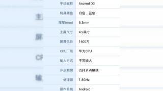 Huawei Ascend D3 va dispune de un procesor HiSilicon octo-core de 1.8 GHz