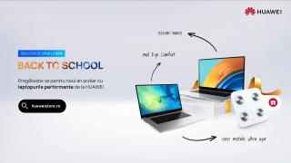 Huawei Back to School continuă: reduceri de până la 50% şi surprize în zona de PC-uri