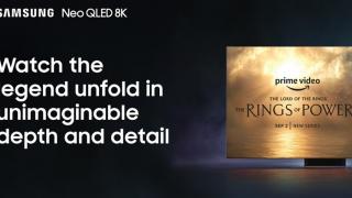Samsung Electronics colaborează cu Prime Video pentru a livra conținut exclusiv din serialul ‘The Lord of the Rings: The Rings of Power’ în format 8K