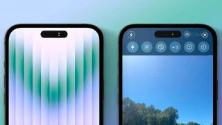 Decupajul dual din ecranul lui iPhone 14 Pro va apărea ca o singură pilulă, afișând indicatorii de intimitate la mijloc