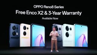 OPPO lansează telefoanele Reno8 și Reno8 Pro în Europa, alături de accesorii și tableta Pad Air