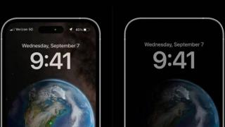 iPhone 14 Pro primeşte o nouă bară de status şi vedem şi cum arată modul Always On pe el