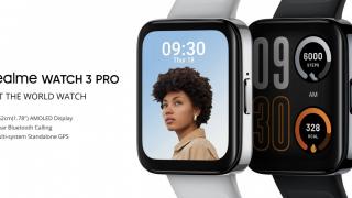 realme Watch 3 Pro vede lumina zilei: ceas cu ecran AMOLED de 1.78 inch, 100+ watch face-uri dinamice