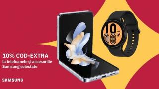 Cupoanele zilei pe Altex #2: telefoane și accesorii Samsung cu 10% extra reducere, trotinete cu 20% extra discount