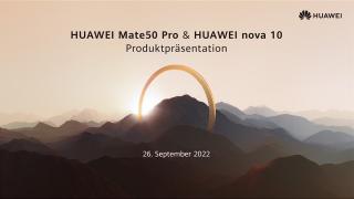 Huawei Mate 50 Pro se lansează în Europa pe 26 septembrie; Îl vedem spărgând nuci cu ecranul