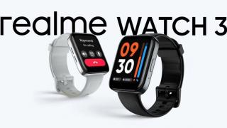 realme watch 3 a sosit în Europa: ceas cu senzor de puls, SpO2, 110 moduri sport