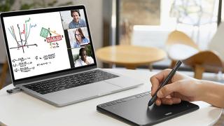 E LUNI e AMAZON: Azi vă recomandăm tableta grafică UGEE S640W cu baterie încorporată, compatibilă cu Windows, Mac sau chiar Android