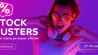 Stock Busters are loc între 27-29 septembrie la eMAG; Ce oferte ne aşteaptă?