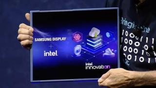 Intel prezintă „PC-ul cu display glisant”, realizat în colaborare cu Samsung