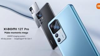 Xiaomi 12T Pro e aici, cu senzor foto de 200 MP, baterie generoasă, încărcare la 120W; Sosește și Xiaomi 12T