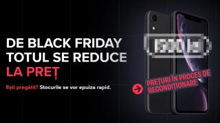 Flip.ro se pregătește de Black Friday cu reduceri mari, garanție extinsă și iPhone-uri de la doar 99 de lei!