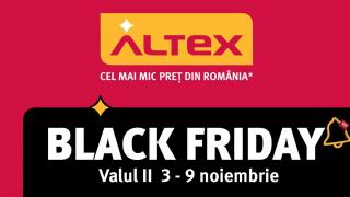 Noi produse în oferta ALTEX de Black Friday! Catalogul pentru valul 2 (3-9 noiembrie) este aici!